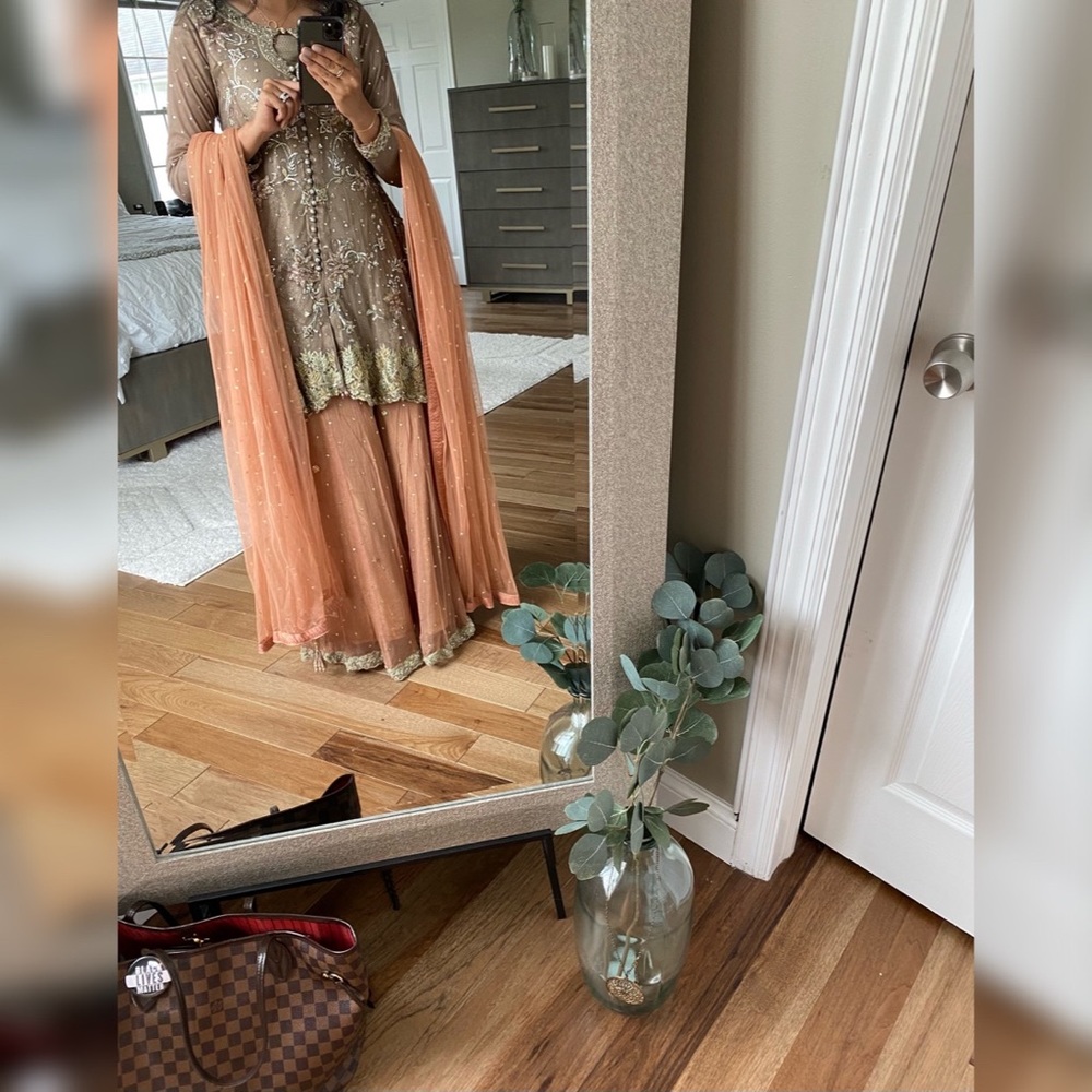 Pakistani Designer Indian Lengha by Uzma Babar